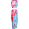 B-floral Blue