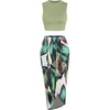 B-floral Green