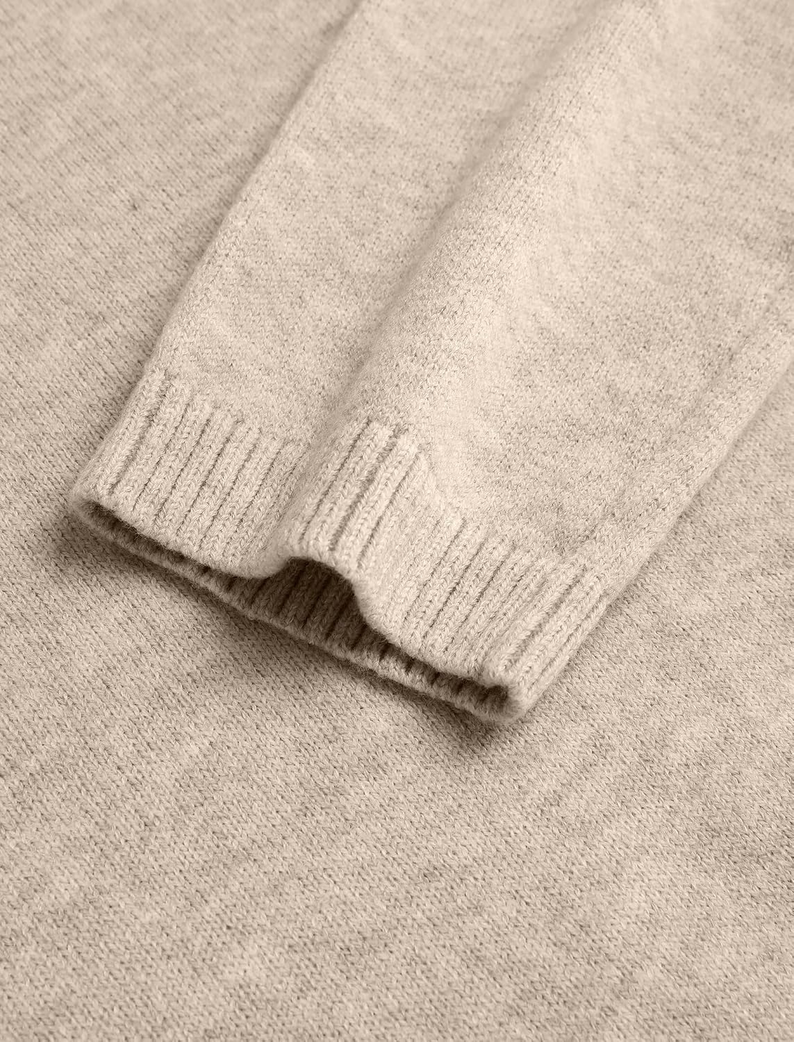 image:imageZAFUL Womens Crew Neck Drop Shoulder Solid Knitted Warm Sweater Pullover1volcanic Gray