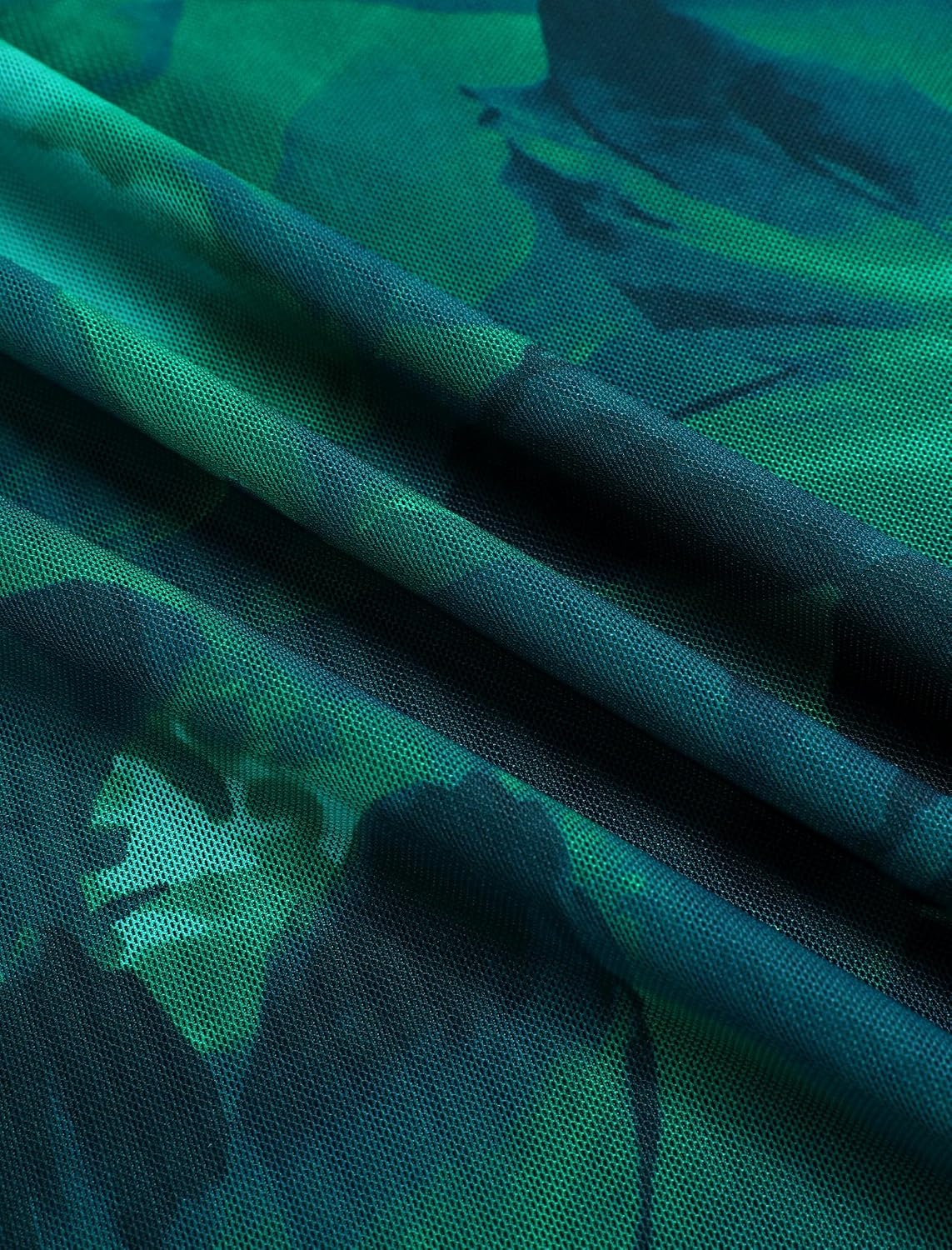 image:imageZAFUL Womens Fall Maxi Dress Mesh A Line Dresses Beach Slip Long SundressGreen