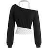 Black Polka Dot